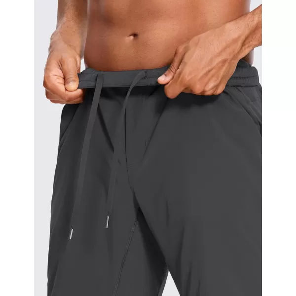 CRZ YOGA Mens Linerless Workout Shorts  5  7 Lightweight Quick Dry Running Sports Athletic Gym Shorts with PocketsInk Gray