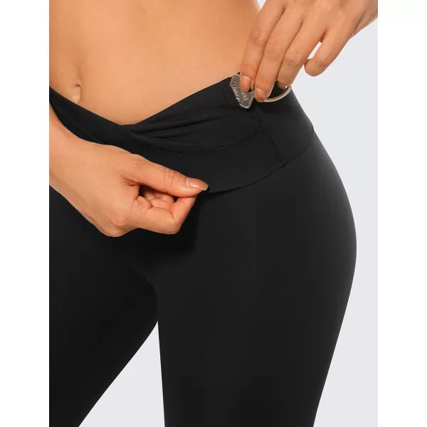 CRZ YOGA Super High Waisted Butterluxe Workout Leggings 25 28  Over Belly Buttery Soft Full Length Yoga Pants for WomenBlack