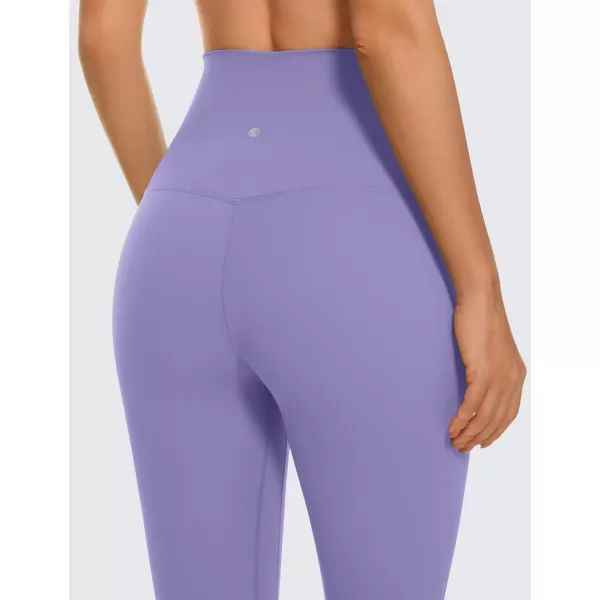 CRZ YOGA Super High Waisted Butterluxe Workout Leggings 25 28  Over Belly Buttery Soft Full Length Yoga Pants for WomenDark Lavender Purple