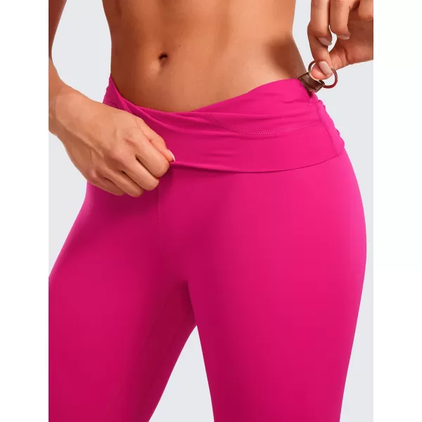 CRZ YOGA Super High Waisted Butterluxe Workout Leggings 25 28  Over Belly Buttery Soft Full Length Yoga Pants for WomenGranita Pink