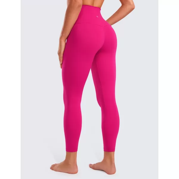 CRZ YOGA Super High Waisted Butterluxe Workout Leggings 25 28  Over Belly Buttery Soft Full Length Yoga Pants for WomenGranita Pink