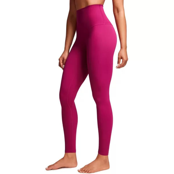 CRZ YOGA Super High Waisted Butterluxe Workout Leggings 25 28  Over Belly Buttery Soft Full Length Yoga Pants for WomenMagenta Purple