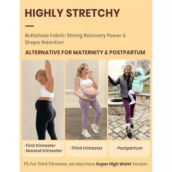CRZ YOGA Super High Waisted Butterluxe Workout Leggings 25 28  Over Belly Buttery Soft Full Length Yoga Pants for WomenTaupe