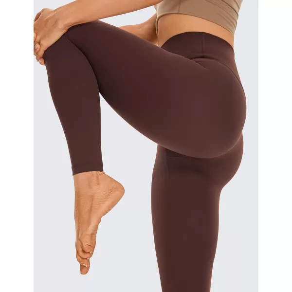 CRZ YOGA Super High Waisted Butterluxe Workout Leggings 25 28  Over Belly Buttery Soft Full Length Yoga Pants for WomenTaupe