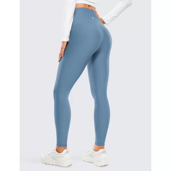 CRZ YOGA Thermal Fleece Lined Leggings Women 28  Winter Warm Workout Hiking Pants High Waisted Yoga Tights Full LengthUniverse Blue