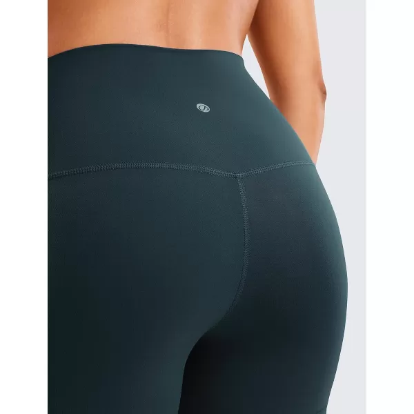 CRZ YOGA Womens Butterluxe Biker Shorts 25  4  6  8  High Waisted Booty Workout Volleyball Yoga SpandexForest Dark Green