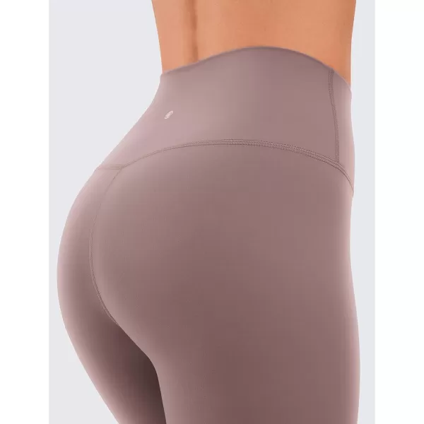 CRZ YOGA Womens Butterluxe Biker Shorts 25  4  6  8  High Waisted Booty Workout Volleyball Yoga SpandexMauve