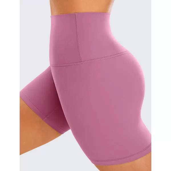 CRZ YOGA Womens Butterluxe Biker Shorts 25  4  6  8  High Waisted Booty Workout Volleyball Yoga SpandexVelvet Dust