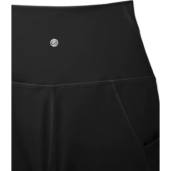 CRZ YOGA Womens Butterluxe Biker Shorts with Pockets 3  5  8  High Waisted Volleyball Workout Yoga ShortsBlack