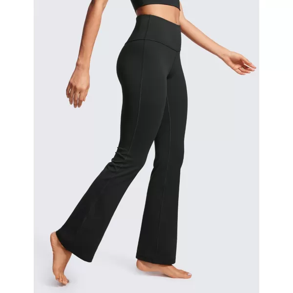 CRZ YOGA Womens Butterluxe High Waist Flare Pants 305  32  Wide Leg Bootcut Yoga Pants with Pocket Soft Lounge CasualBlack