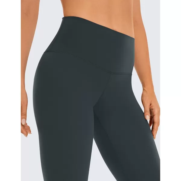 CRZ YOGA Womens Butterluxe High Waisted Capris Workout Leggings 17 Inches  Lounge Leggings Buttery Soft Yoga PantsDark Green