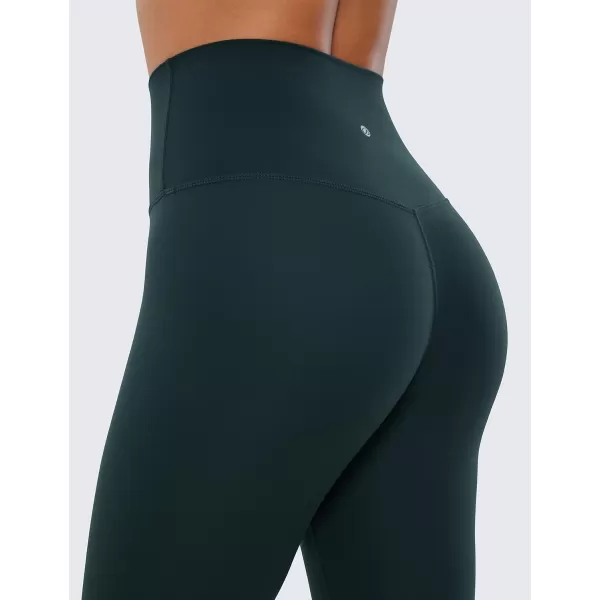 CRZ YOGA Womens Butterluxe High Waisted Lounge Legging 19 Inches  Workout Leggings Buttery Soft Capris Yoga Pants19 inches Forest Dark Green