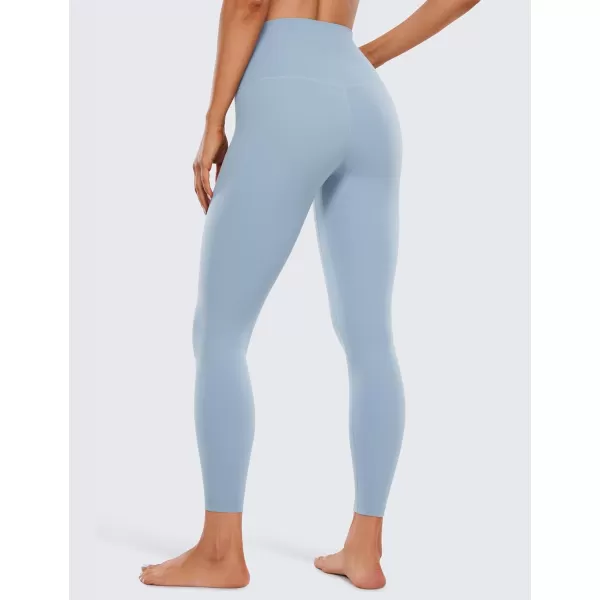 CRZ YOGA Womens Butterluxe High Waisted Yoga Leggings 25  28  Double Seamed Buttery Soft Comfy Athletic Gym Workout PantsCambric Blue