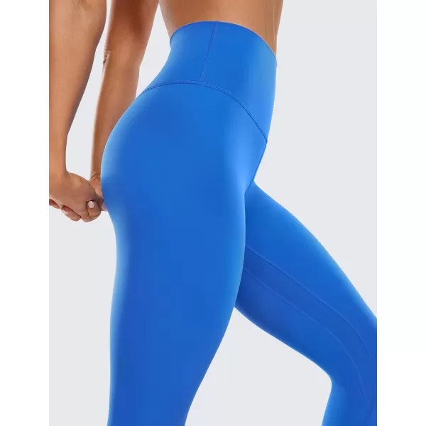 CRZ YOGA Womens Butterluxe High Waisted Yoga Leggings 25  28  Double Seamed Buttery Soft Comfy Athletic Gym Workout PantsSparkle Blue