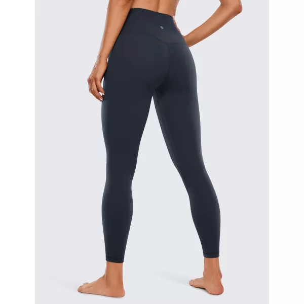 CRZ YOGA Womens Butterluxe High Waisted Yoga Leggings 25  28  Double Seamed Buttery Soft Comfy Athletic Gym Workout PantsTrue Navy