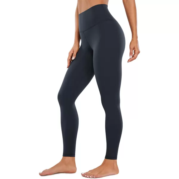 CRZ YOGA Womens Butterluxe High Waisted Yoga Leggings 25  28  Double Seamed Buttery Soft Comfy Athletic Gym Workout PantsTrue Navy