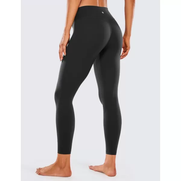 CRZ YOGA Womens Butterluxe Low Rise Workout Leggings 25 Inches  Comfy Buttery Soft Gym Lounge Yoga PantsBlack