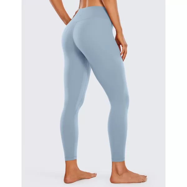 CRZ YOGA Womens Butterluxe Low Rise Workout Leggings 25 Inches  Comfy Buttery Soft Gym Lounge Yoga PantsCambric Blue