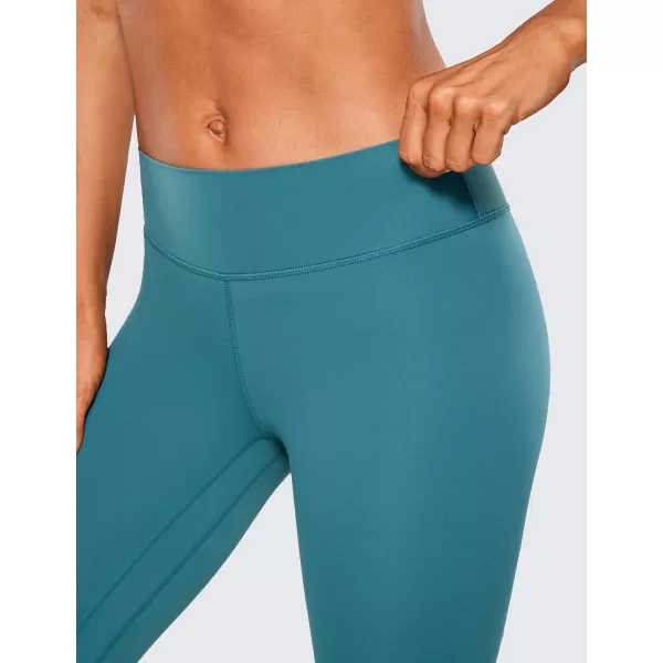 CRZ YOGA Womens Butterluxe Low Rise Workout Leggings 25 Inches  Comfy Buttery Soft Gym Lounge Yoga PantsGreen Jade