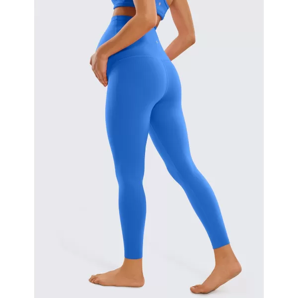 CRZ YOGA Womens Butterluxe Maternity Leggings 25  28  Workout Activewear Yoga Pregnancy Pants Over The Belly Buttery Soft25 inches Sparkle Blue