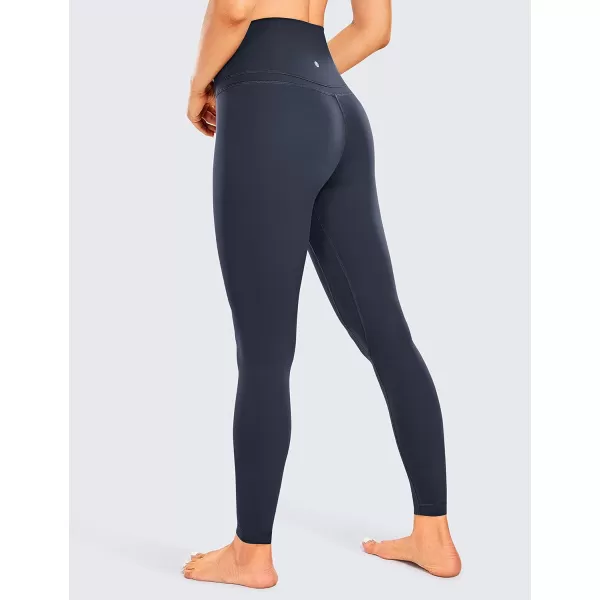 CRZ YOGA Womens Naked Feeling I Workout Leggings 28 Inches  High Waisted FullLength Yoga Pants28 inches Navy