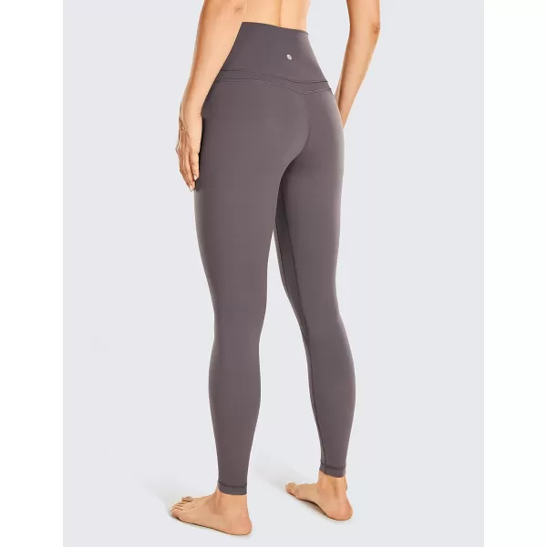 CRZ YOGA Womens Naked Feeling I Workout Leggings 28 Inches  High Waisted FullLength Yoga Pants28 inches Tornado Grey