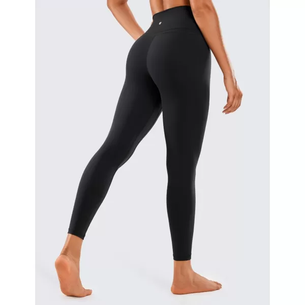 CRZ YOGA Womens Naked Feeling Workout 78 Yoga Leggings  25 Inches High Waist Tight PantsBlack