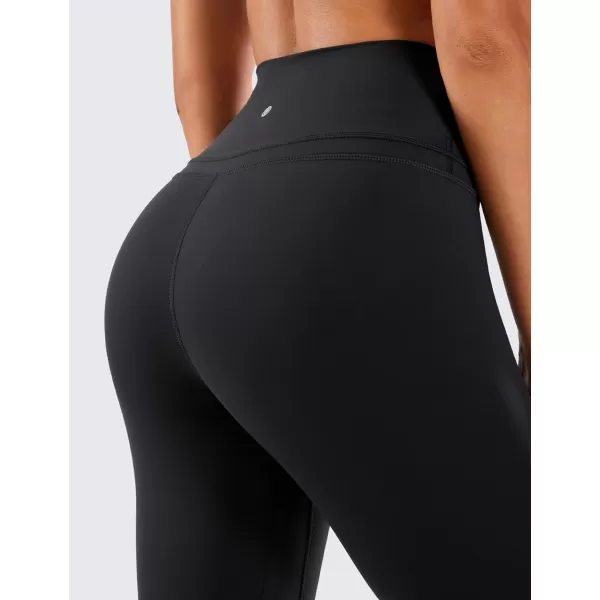 CRZ YOGA Womens Naked Feeling Workout 78 Yoga Leggings  25 Inches High Waist Tight PantsBlack