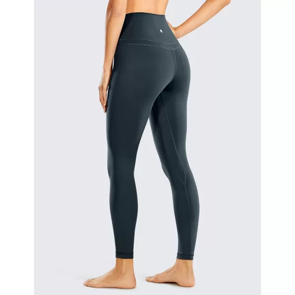 CRZ YOGA Womens Naked Feeling Workout 78 Yoga Leggings  25 Inches High Waist Tight PantsMelanite