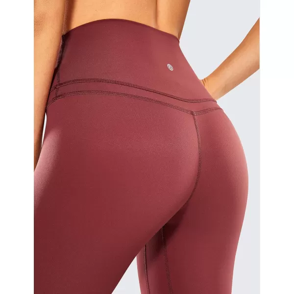 CRZ YOGA Womens Naked Feeling Workout 78 Yoga Leggings  25 Inches High Waist Tight PantsSavannah