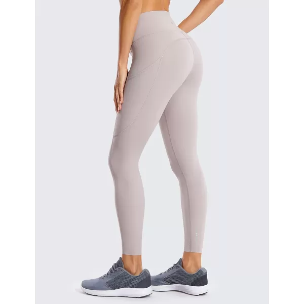 CRZ YOGA Womens Naked Feeling Workout Leggings 25 Inches  High Waisted Yoga Pants with Side Pockets Athletic Running TightsMoonphase