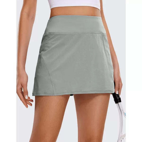 CRZ YOGA Womens Pleated Tennis Skirts with Pockets High Waisted Athletic Golf Skorts Skirts for Women Soft Breathable CuteSterling