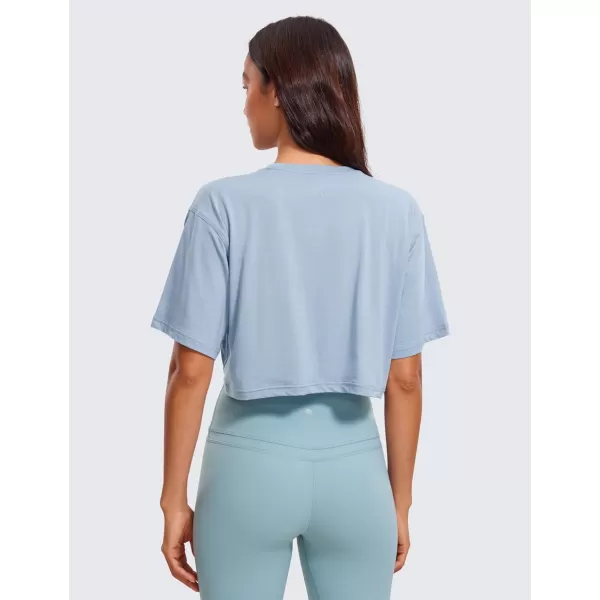 CRZ YOGA womens CasualCambric Blue