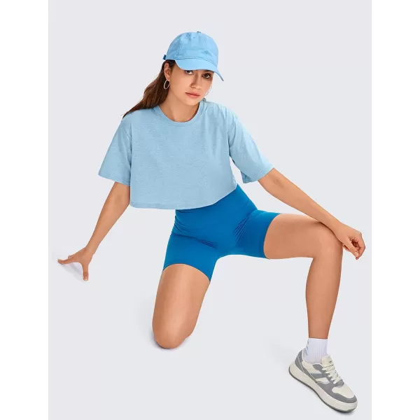 CRZ YOGA womens CasualHeathered Neptune Blue