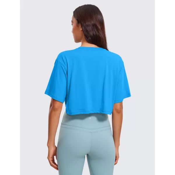 CRZ YOGA womens CasualMadagascar Blue