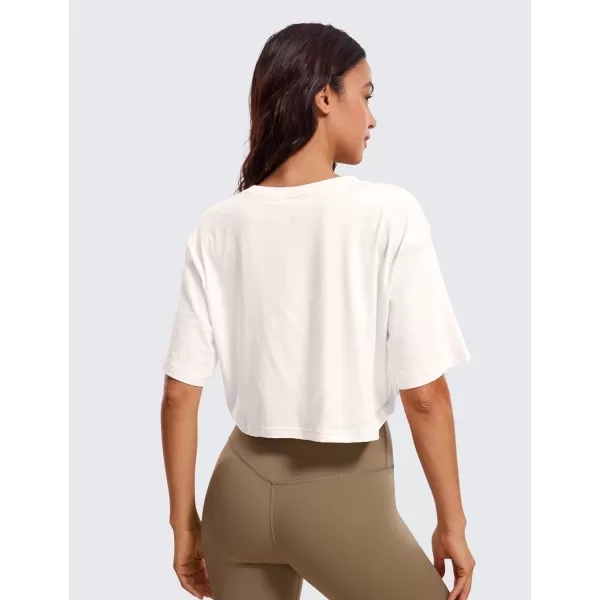 CRZ YOGA womens CasualMilky White Bone