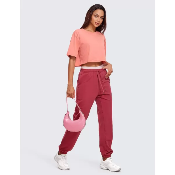 CRZ YOGA womens CasualPeach Pink