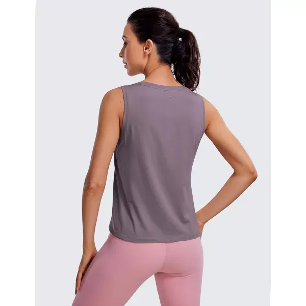 CRZ YOGA womens CroppedPurple Gray