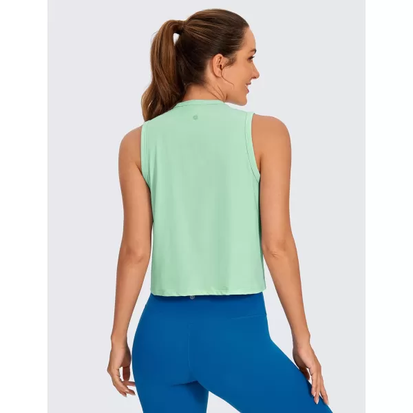 CRZ YOGA womens CroppedSoft Seagrass