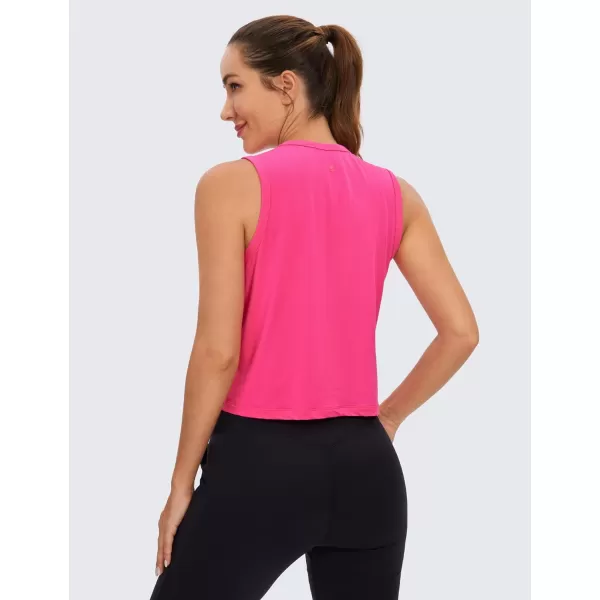 CRZ YOGA womens CroppedSonic Pink