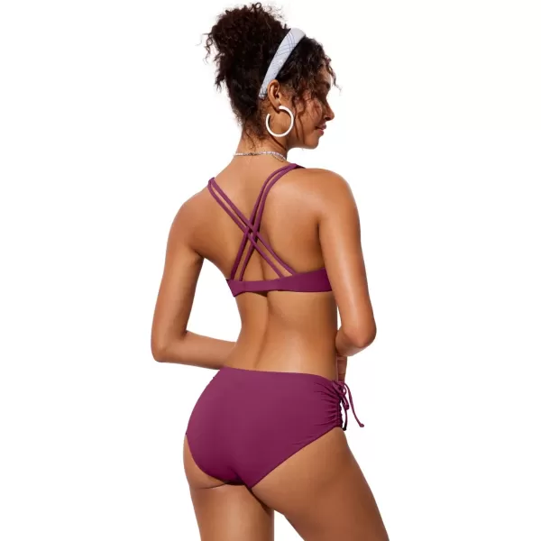 CRZ YOGA womens PaddedFuchsia