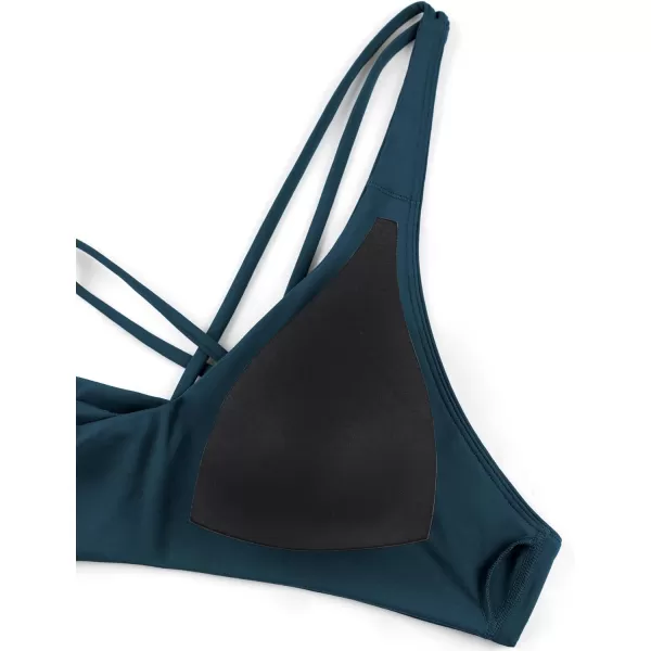 CRZ YOGA womens PaddedInsignia Blue