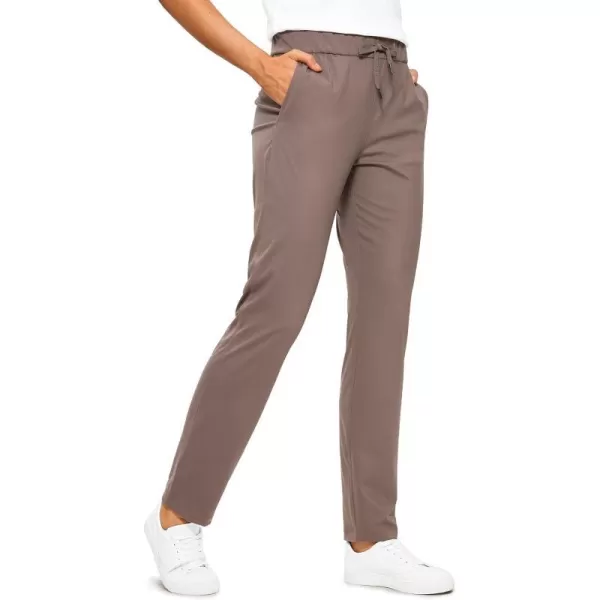 CRZ YOGA 4Way Stretch Pants for Women Tall 31 Athletic Trousers with PocketsGeranyl