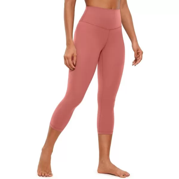 CRZ YOGA Butterluxe High Waisted Capris Workout Leggings for Women 21  Lounge Leggings Buttery Soft Yoga PantsBriar Rose