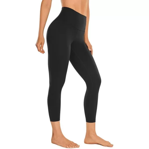 CRZ YOGA Butterluxe High Waisted Capris Workout Leggings for Women 23  Lounge Leggings Buttery Soft Yoga PantsBlack