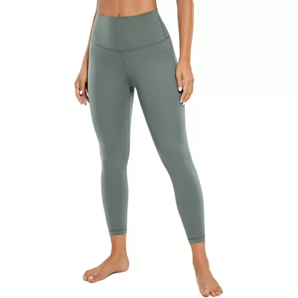 CRZ YOGA Butterluxe High Waisted Capris Workout Leggings for Women 23  Lounge Leggings Buttery Soft Yoga PantsGrey Sage