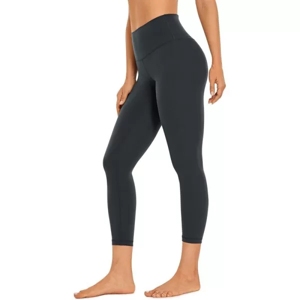 CRZ YOGA Butterluxe High Waisted Capris Workout Leggings for Women 23  Lounge Leggings Buttery Soft Yoga PantsMelanite