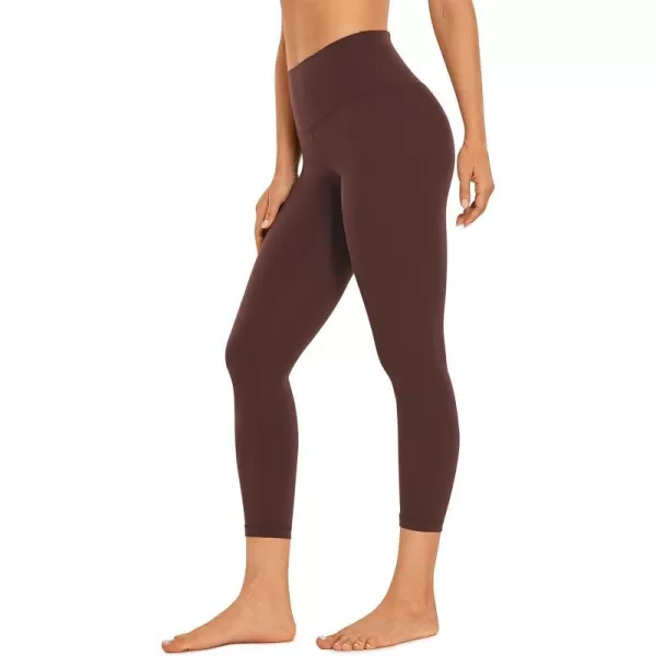 CRZ YOGA Butterluxe High Waisted Capris Workout Leggings for Women 23  Lounge Leggings Buttery Soft Yoga PantsTaupe