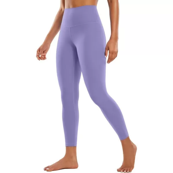 CRZ YOGA Butterluxe High Waisted Lounge Legging 25  Workout Leggings for Women Buttery Soft Yoga PantsDark Lavender Purple