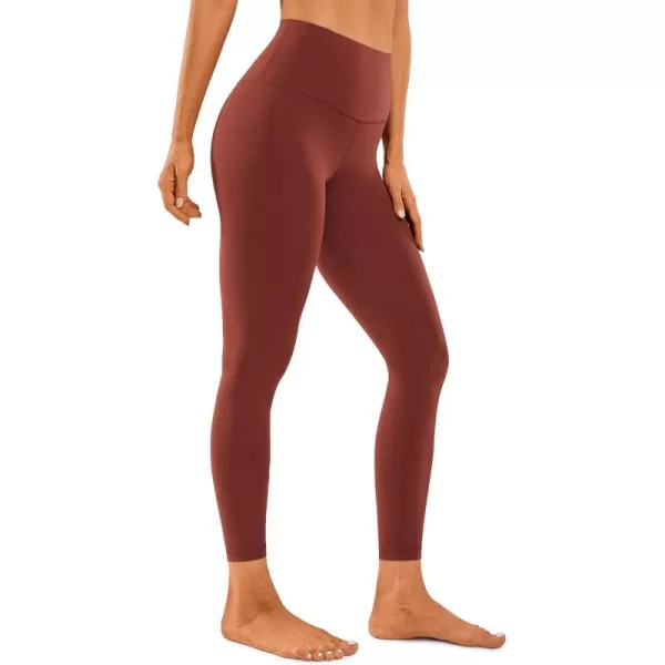 CRZ YOGA Butterluxe High Waisted Lounge Legging 25  Workout Leggings for Women Buttery Soft Yoga PantsJujube Brown